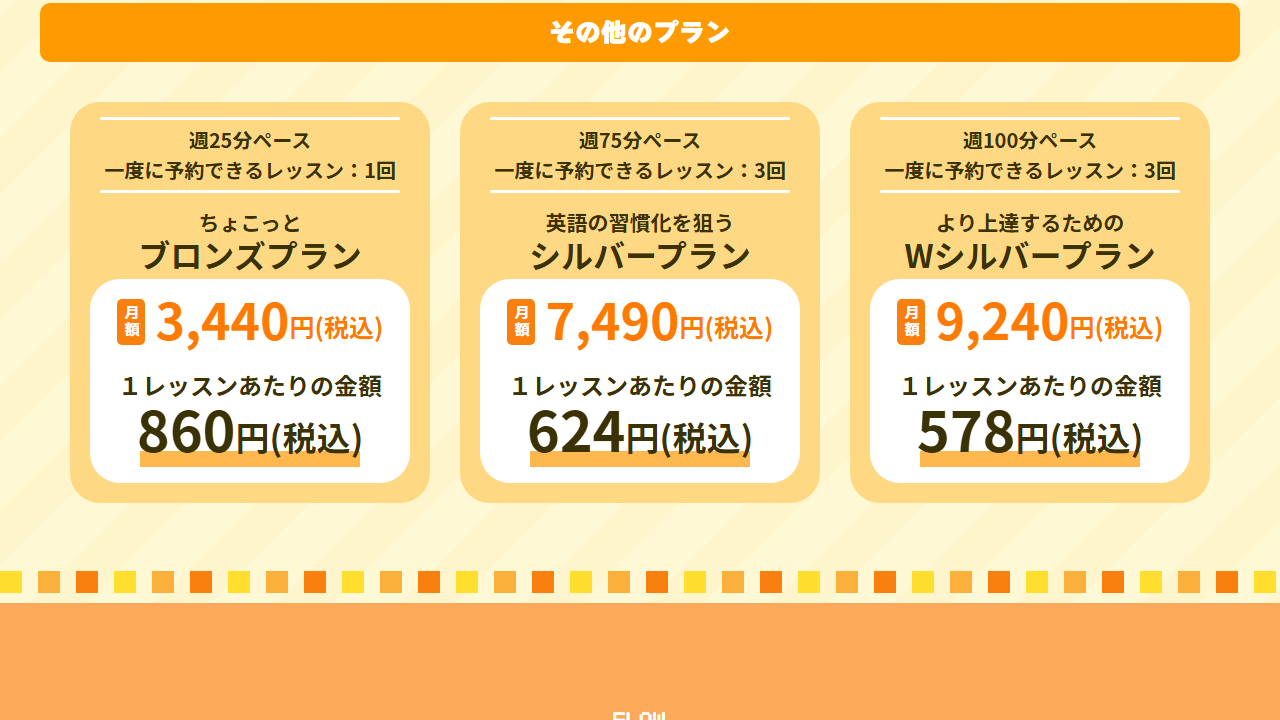 ワールドアイキッズ公式サイトのマイクラ英会話料金プラン
